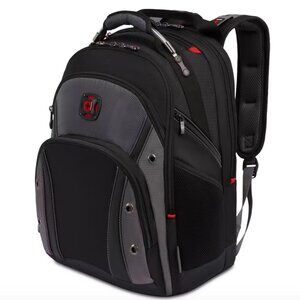 NWT WENGER Swissgear Synergy Pro 16 inch Laptop Backpack - Black/Gray